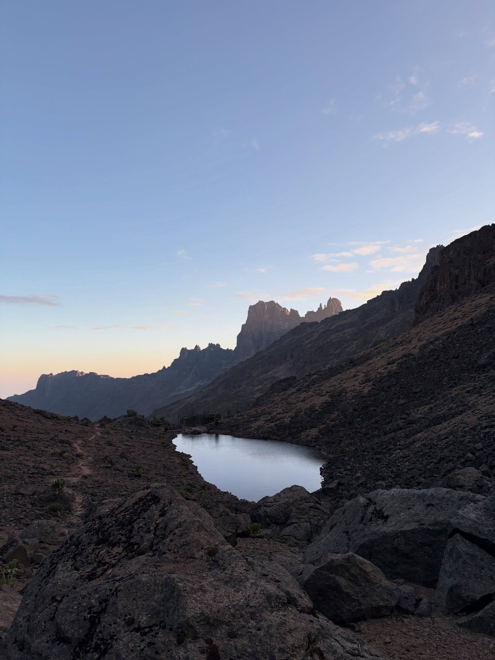 Mount Kenya view